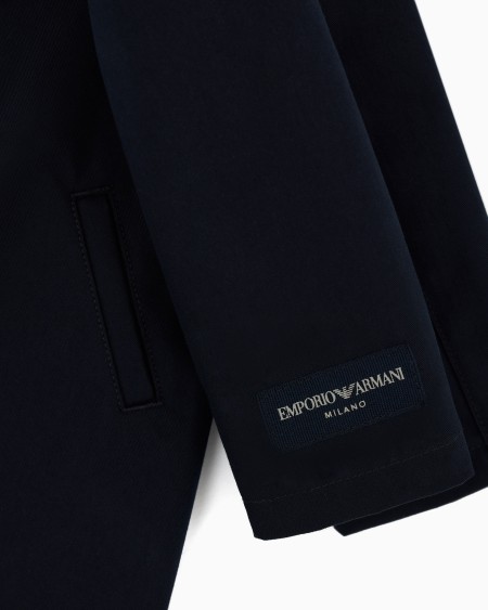 Armani Gabardina De Algodón Técnico Special Occasion
