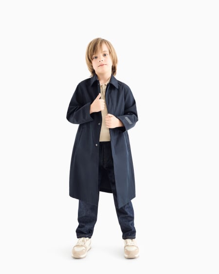 Armani Gabardina De Algodón Técnico Special Occasion