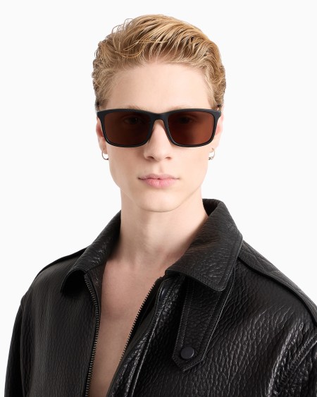 Armani Gafas De Sol De Forma Cuadrada Para Hombre Asian Fit