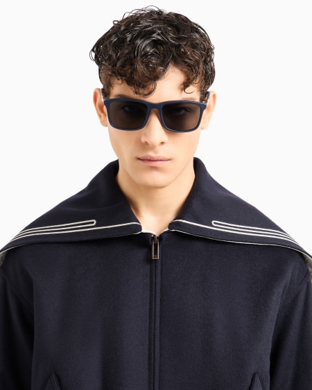 Armani Gafas De Sol De Forma Cuadrada Para Hombre Asian Fit