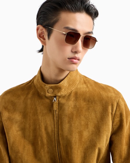 Armani Gafas De Sol De Forma Irregular Para Hombre Asian Fit