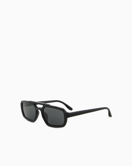Armani Gafas De Sol De Forma Irregular Para Hombre Black Blue ASV