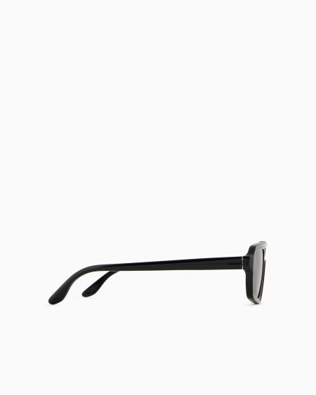 Armani Gafas De Sol De Forma Irregular Para Hombre Black Blue ASV