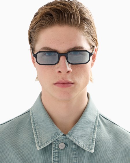 Armani Gafas De Sol De Forma Rectangular Para Hombre