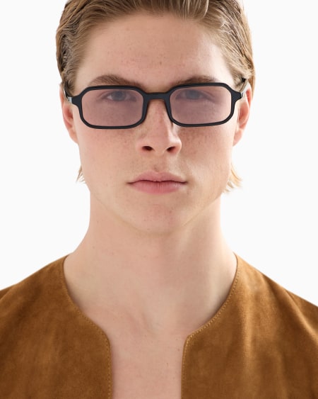 Armani Gafas De Sol De Forma Rectangular Para Hombre