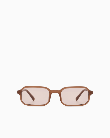 Armani Gafas de sol de forma rectangular para hombre