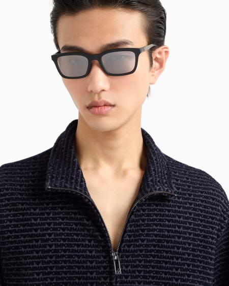 Armani Gafas De Sol De Forma Rectangular Para Hombre