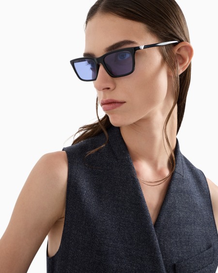 Armani Gafas De Sol De Forma Rectangular Para Mujer