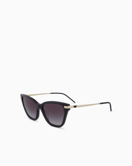 Armani Gafas De Sol Estilo Ojo De Gato Para Mujer Asia Fit
