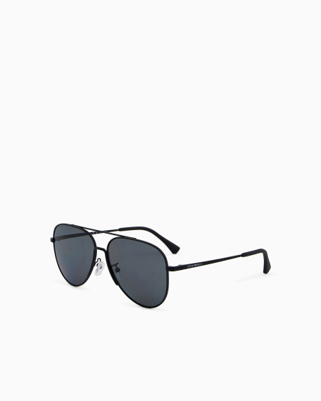 Armani Gafas De Sol Estilo Piloto Para Hombre Ajuste Asiático