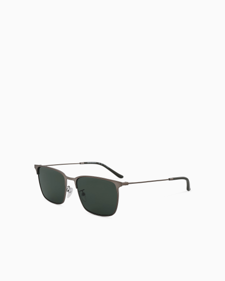 Armani Gafas De Sol Para Hombre De Forma Rectangular Asian Fit