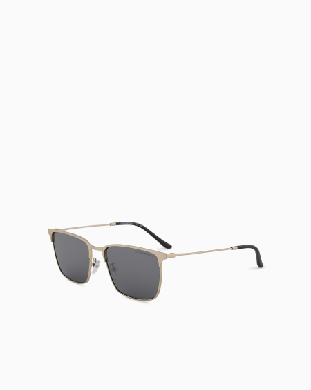 Armani Gafas De Sol Para Hombre De Forma Rectangular Asian Fit