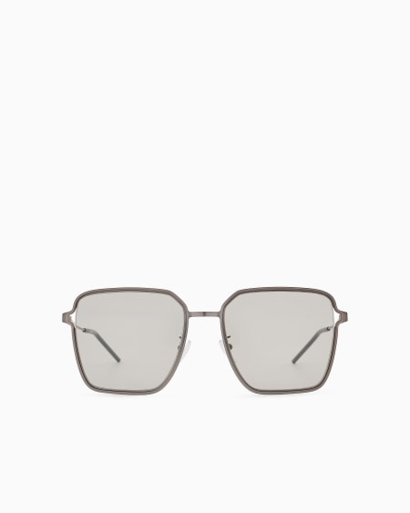 Armani Gafas de sol para mujer de forma cuadrada Asian fit
