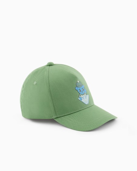 Armani Gorra de béisbol con estampado Manga Bear Crew ASV