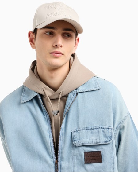 Armani Gorra De Béisbol Con Logotipo Bordado En Relieve