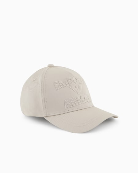 Armani Gorra de béisbol con logotipo bordado en relieve
