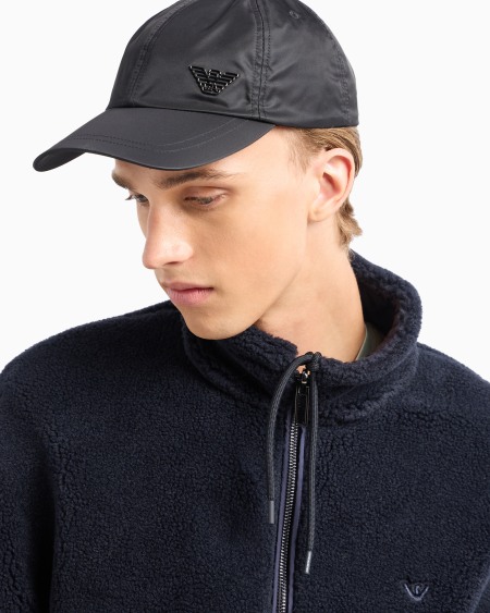 Armani Gorra De Béisbol De Nailon Con Chapita De águila