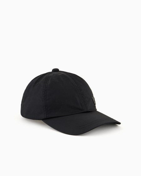 Armani Gorra de béisbol de nailon con chapita de águila