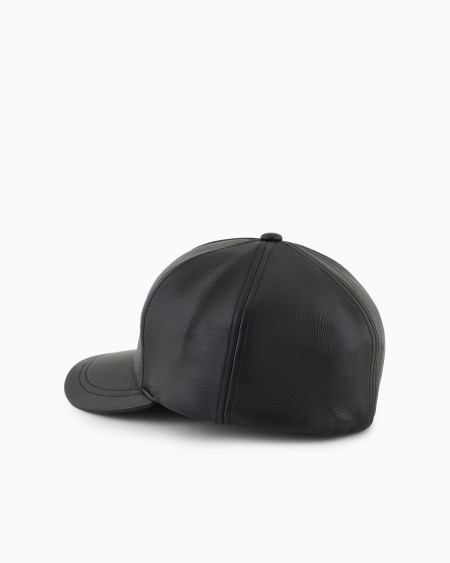 Armani Gorra Snapback De Piel Con Logotipo De águila