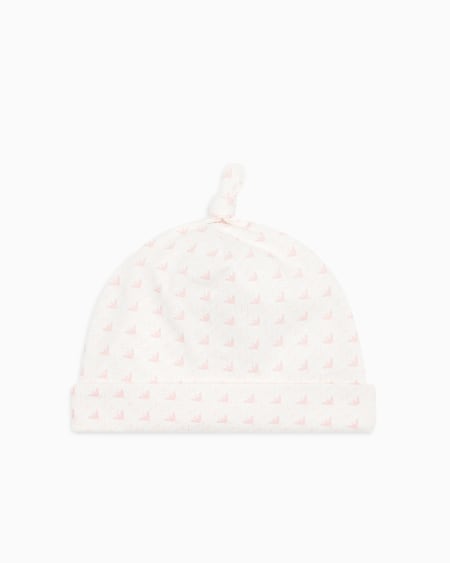 Armani Gorro De Punto Con Motivo De águilas Con Efecto óptico