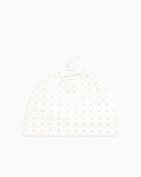 Armani Gorro De Punto Con Motivo De águilas Con Efecto óptico