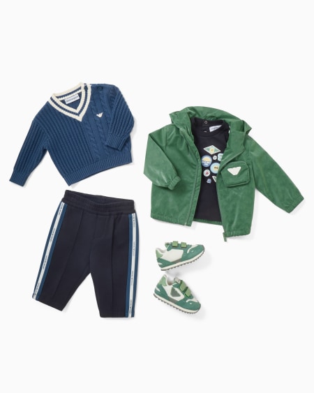 Armani Jersey De Cuello De Pico Con Elaboración Doble