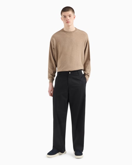 Armani Jersey De Mezcla De Lana En Punto Jersey De La ASV Capsule