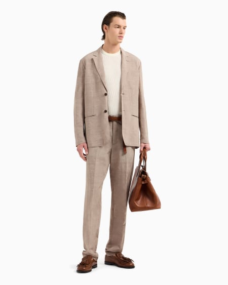 Armani Jersey De Punto Adamascado En Mezcla De Lyocell ASV