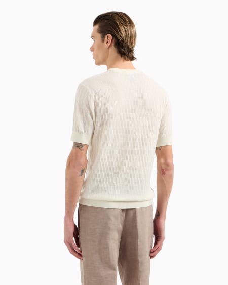 Armani Jersey De Punto Adamascado En Mezcla De Lyocell ASV