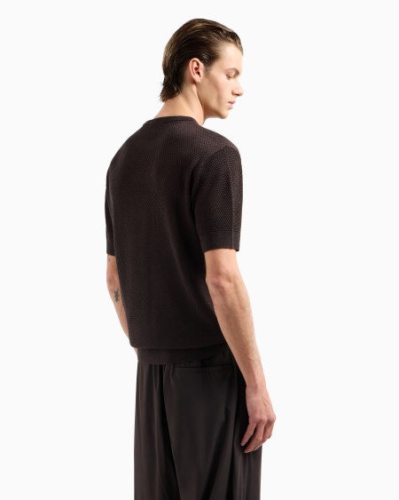 Armani Jersey De Punto Adamascado En Mezcla De Lyocell ASV