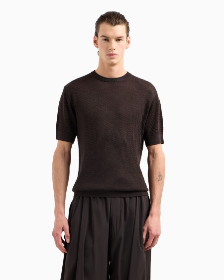 Armani Jersey De Punto Adamascado En Mezcla De Lyocell ASV