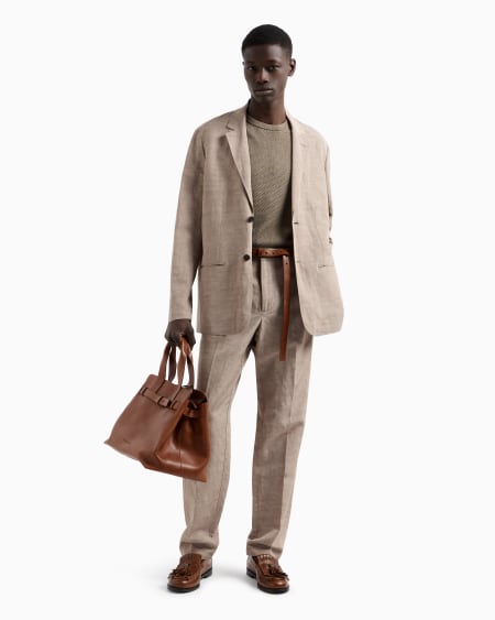 Armani Jersey De Punto Adamascado En Mezcla De Lyocell ASV