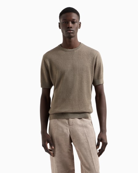 Armani Jersey De Punto Adamascado En Mezcla De Lyocell ASV