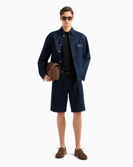 Armani Jersey En Mezcla De Lyocell Con Letras En Intarsia ASV