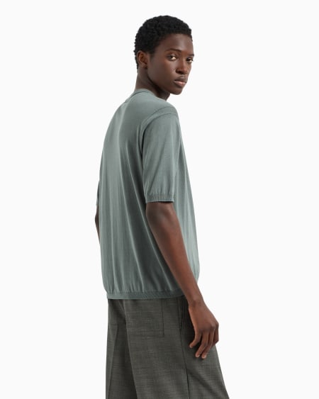 Armani Jersey En Punto Jersey De Mezcla De Lyocell ASV