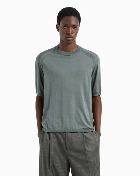 Armani Jersey En Punto Jersey De Mezcla De Lyocell ASV