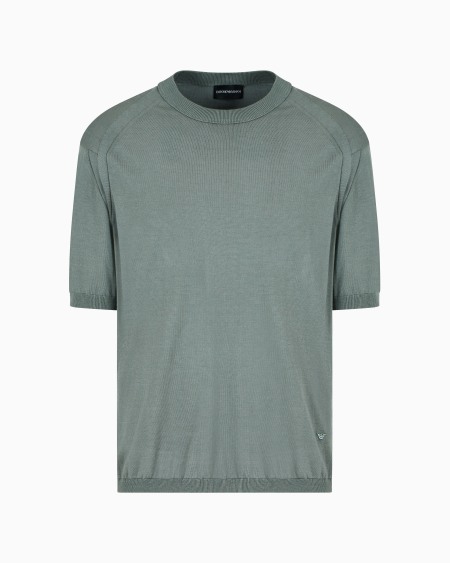 Armani Jersey en punto jersey de mezcla de lyocell ASV