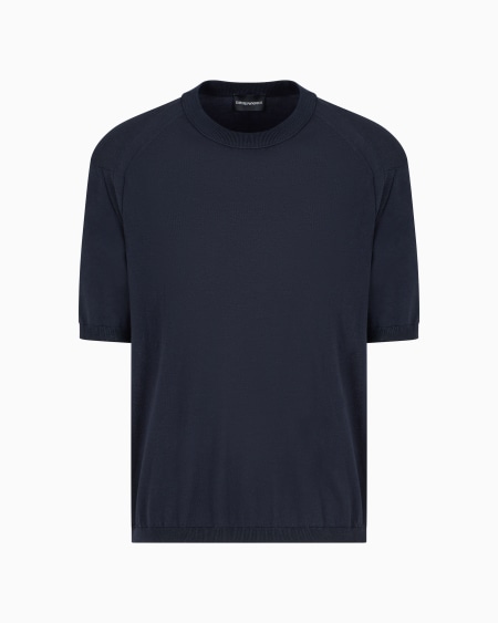 Armani Jersey en punto jersey de mezcla de lyocell ASV