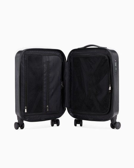 Armani Maleta De Cabina Con Ruedas En ABS Con Maxiáguila En Relieve