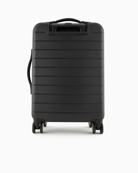 Armani Maleta De Cabina En ABS Con Detalle De Piel Saffiano Y Placa De águila