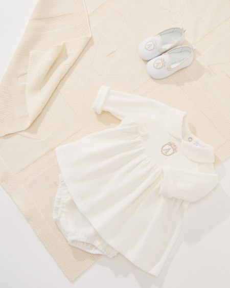 Armani Manta Con Logotipo En Intarsia Y Motivo Tendresse