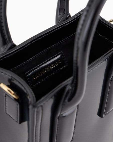 Armani Minibolso De Acabado Cepillado Con Bandolera