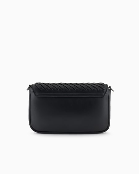 Armani Minibolso De Piel Trenzada Con Bandolera De Cadena
