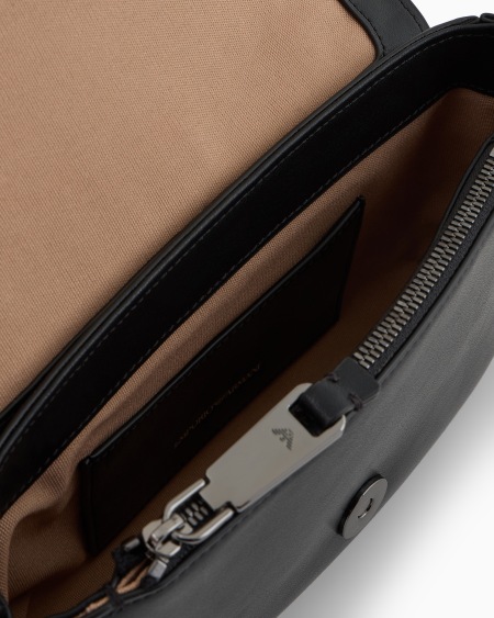 Armani Minibolso De Piel Trenzada Con Bandolera De Cadena