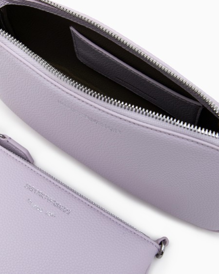 Armani Minibolso Doble Con Bandolera Y Estampado De Ciervo