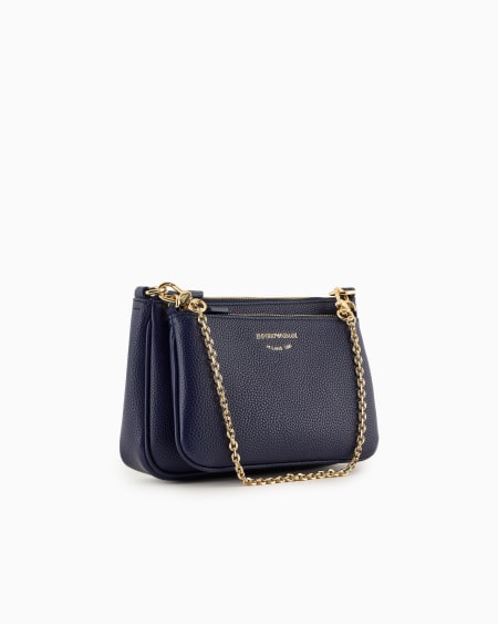 Armani Minibolso Doble Con Bandolera Y Estampado De Ciervo