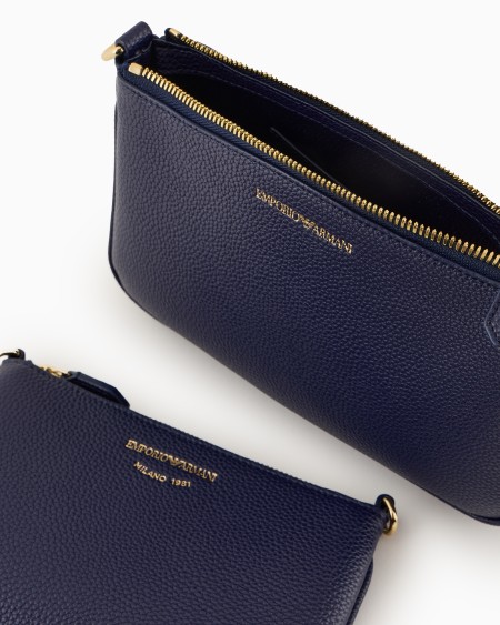 Armani Minibolso Doble Con Bandolera Y Estampado De Ciervo