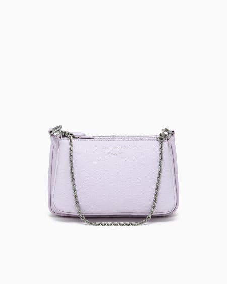 Armani Minibolso doble con bandolera y estampado de ciervo