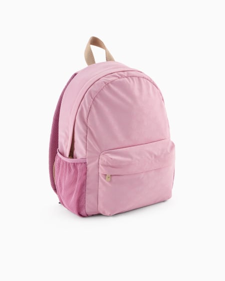 Armani Mochila De Nailon Con Motivo Integral De águila