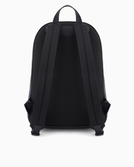 Armani Mochila De Piel Saffiano Regenerada Y Nailon Reciclado ASV